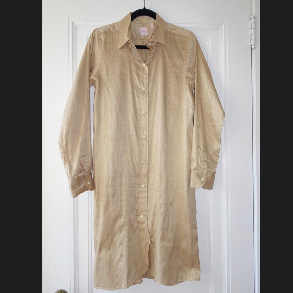 Ann Mashburn Gold Metallic Dress
